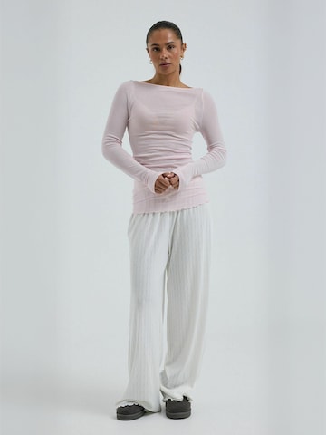 T-shirt Seamless Basic en rose
