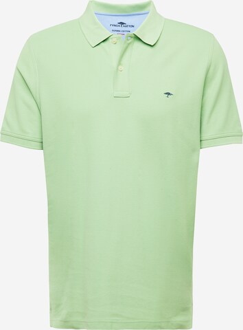 FYNCH-HATTON Shirt 'Supima' in Groen: voorkant