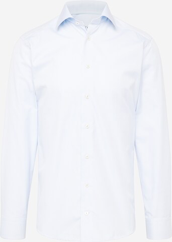 ETON Slim fit Button Up Shirt in Blue: front