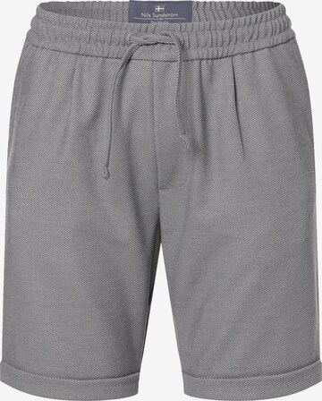 Regular Pantalon Nils Sundström en gris : devant