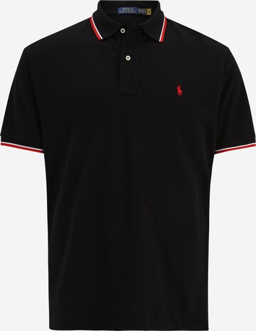 Polo Ralph Lauren Big & Tall Shirt 'SSKCCMSLMM1' in Black: front