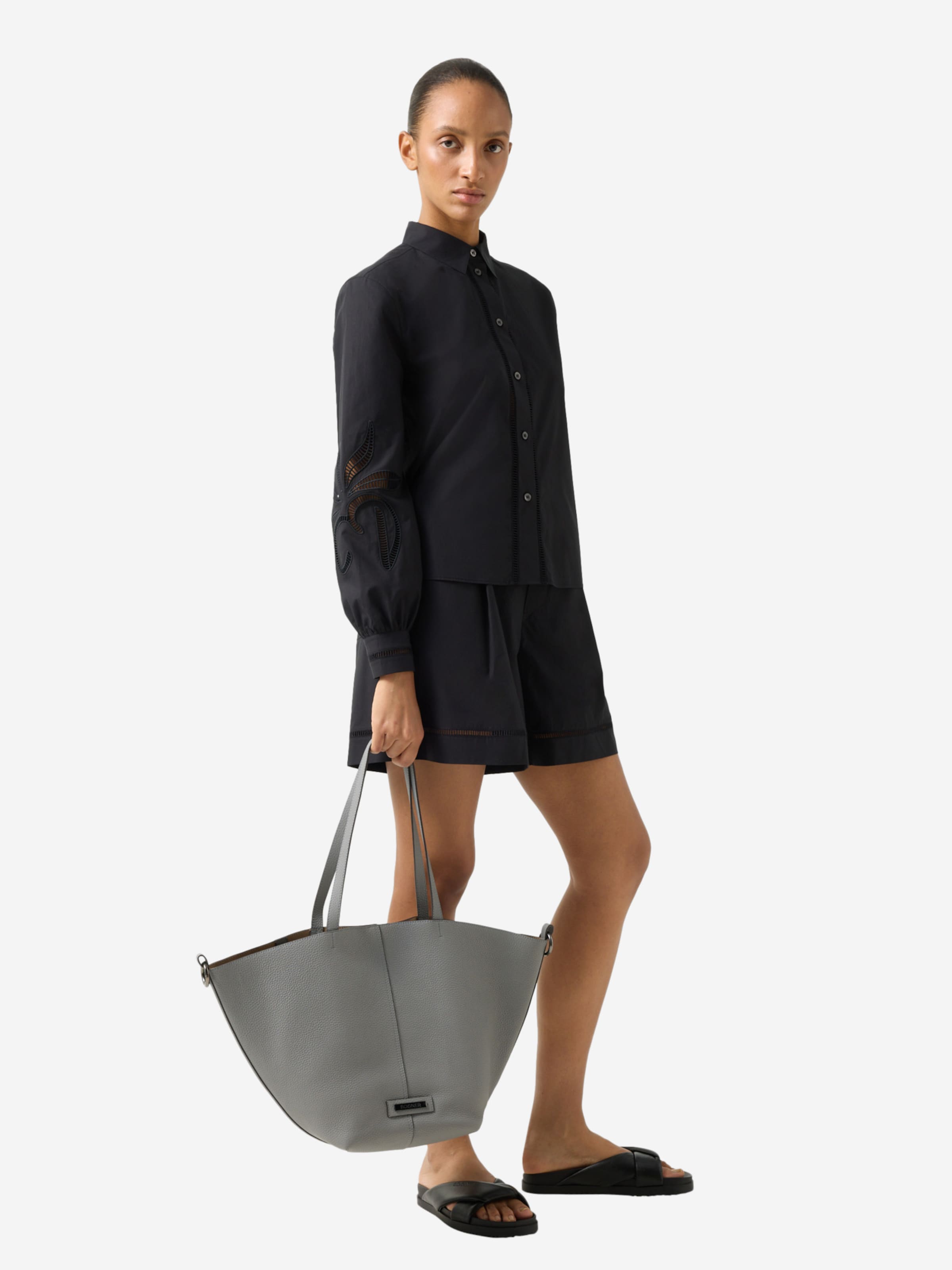 BOGNER Bluse in Schwarz