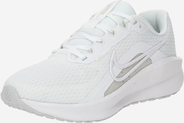 NIKE Running Shoes 'DOWNSHIFTER 13' in White: front