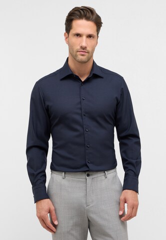 ETERNA Regular fit Business Shirt in Blue: front