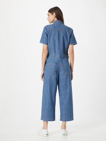 LEVI'S ® Overall 'Short Sleeve Heritage Jumpsuit' in Blau