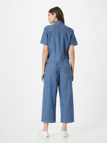 LEVI'S ® Kombinesoon 'Short Sleeve Heritage Jumpsuit', värv sinine