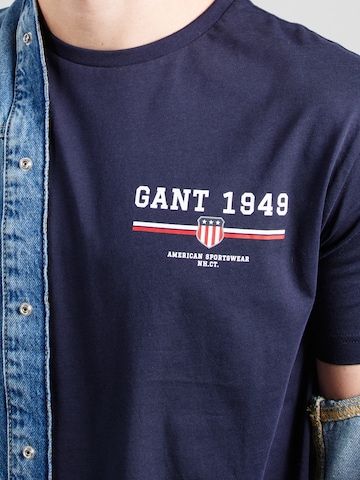 GANT T-Shirt in Blau