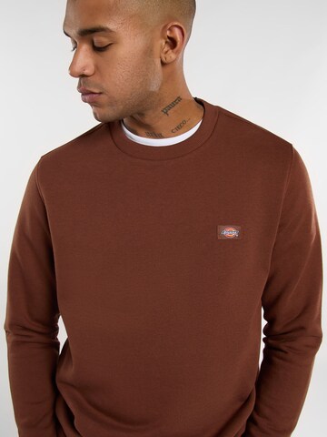 DICKIES Суичър 'Oakport' в кафяво