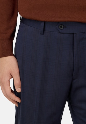 Coupe slim Costume 'Prince of Wales' Boggi Milano en bleu