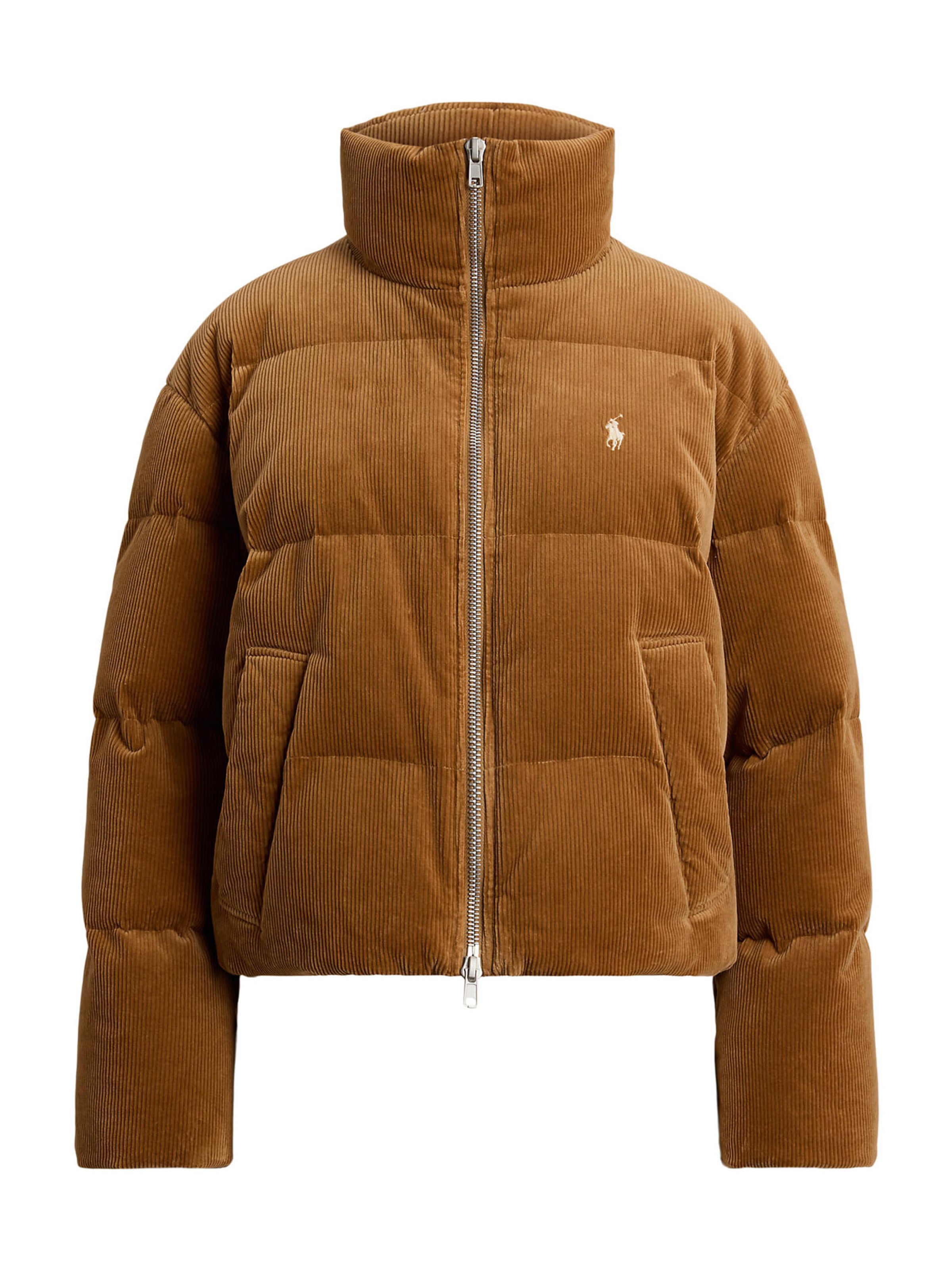 Polo Ralph Lauren Χειμερινό μπουφάν σε καφέ: μπροστά