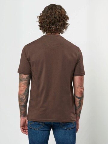 MCS Regular Fit Skjorte ' MCFelix ' i brun