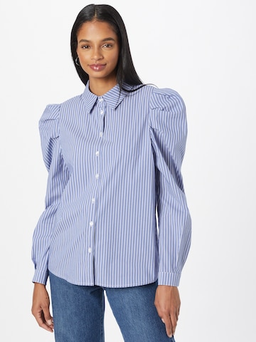 minus Bluse 'Elayna' in Blau: Vorderseite