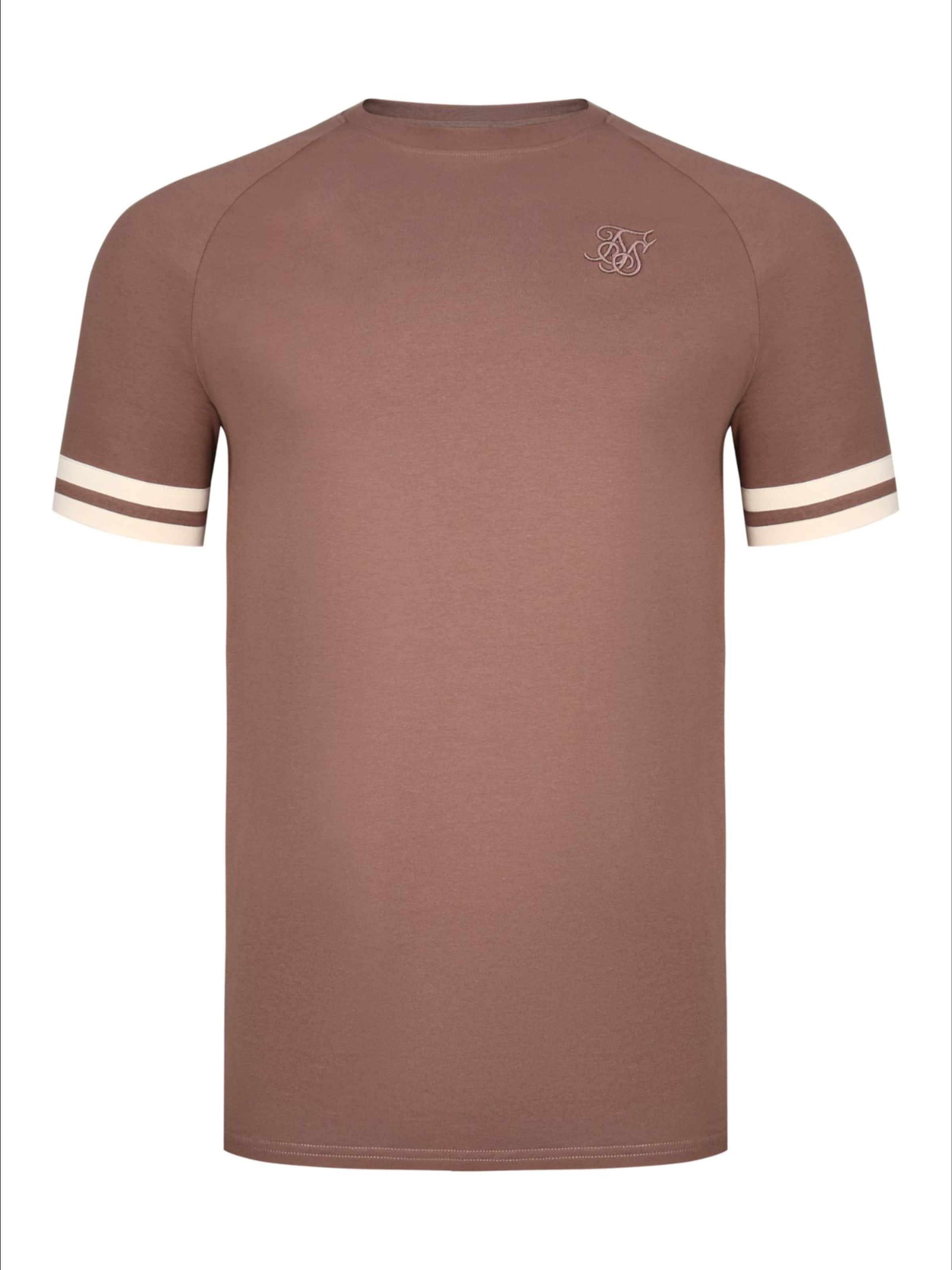 SikSilk Shirt in Brown: front
