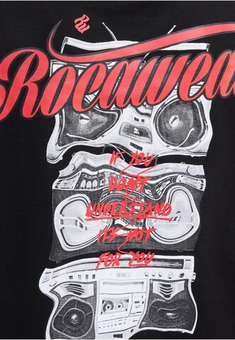ROCAWEAR Oversized shirt 'Crown' in Black