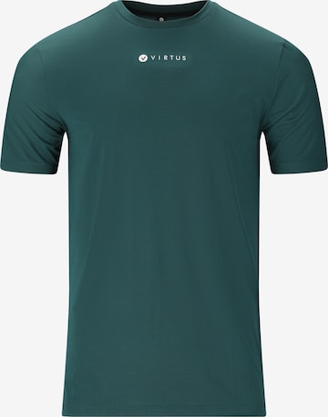 Virtus Performance Shirt 'Roger' in Green: front