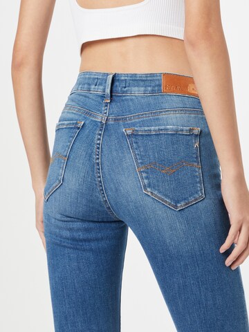 REPLAY Slimfit Jeans 'Luzien' in Blauw