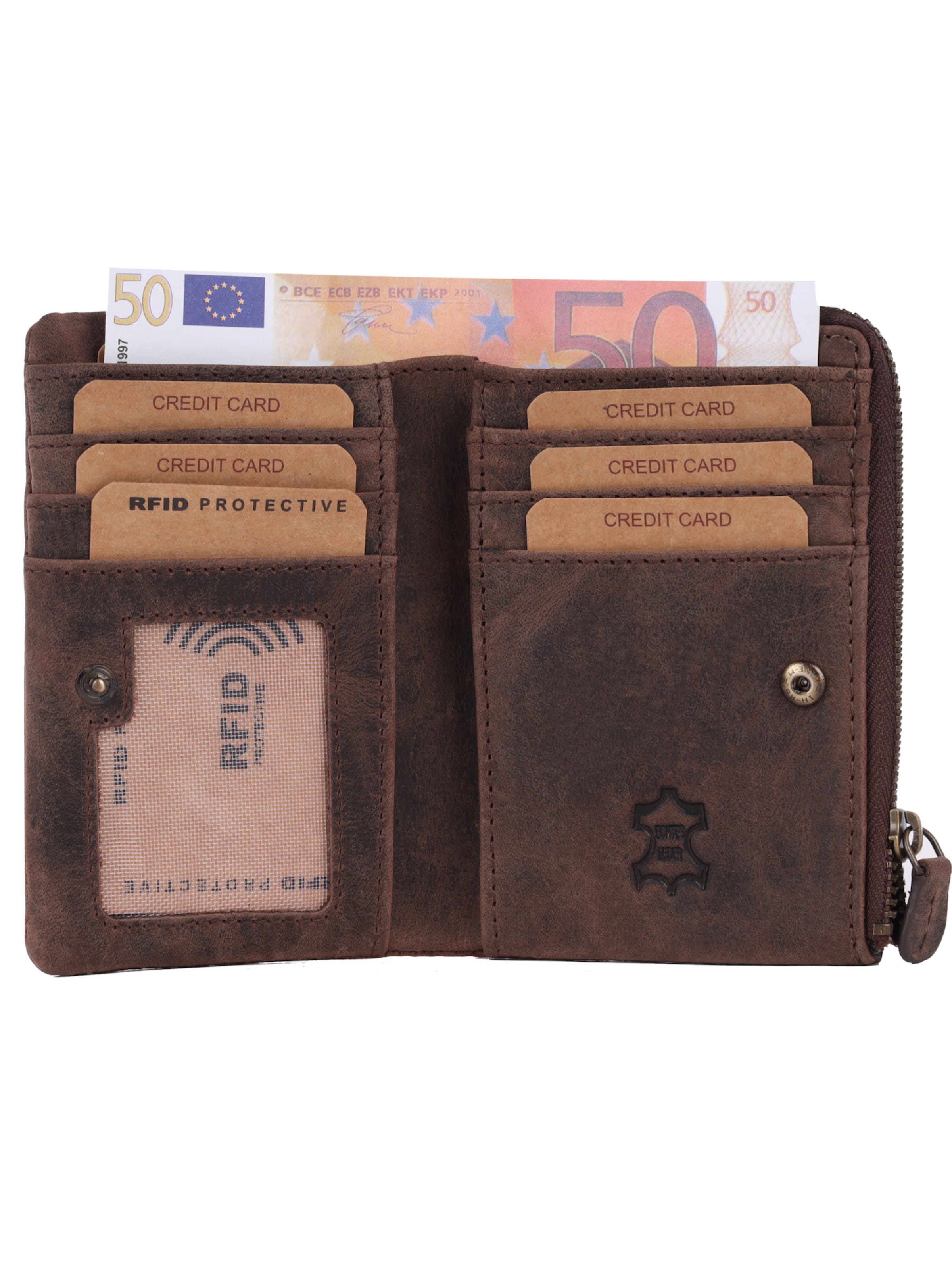Benthill Wallet in Brown