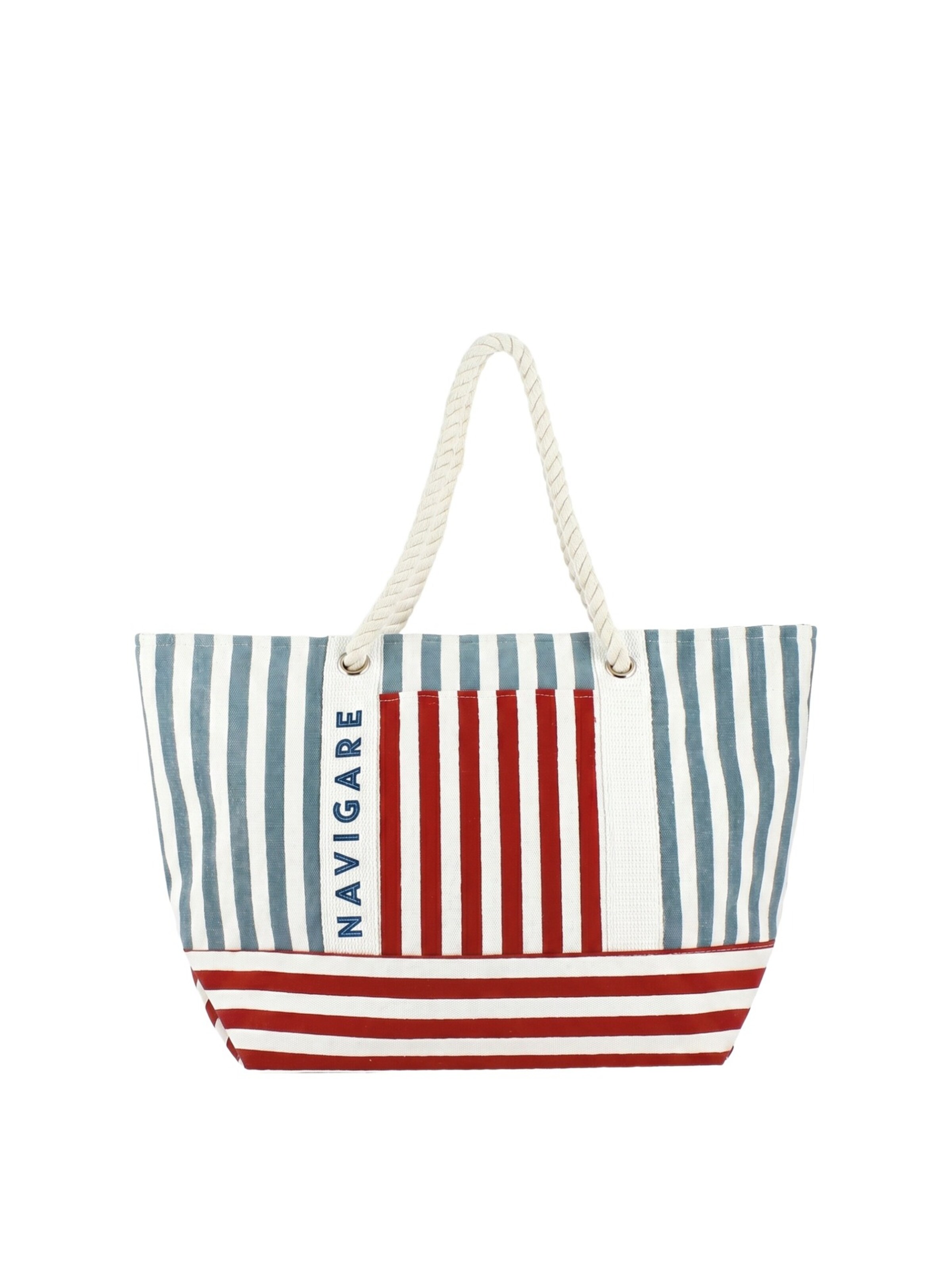 Borsa a mano di Navigare in blu: frontale