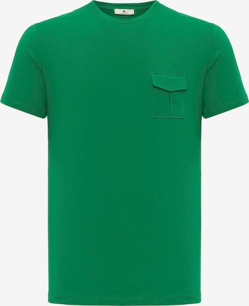 T-Shirt Daniel Hills en vert : devant