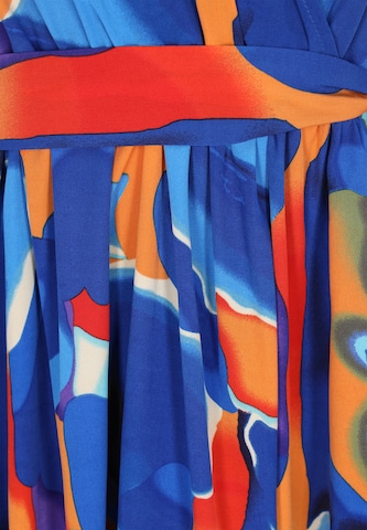 ebeeza Jurk 'Spring Summer' in Blauw
