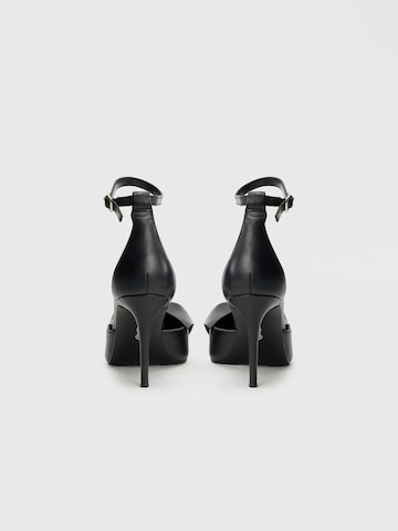 STEVE MADDEN - Zapatos destalonado 'Lorina' en negro