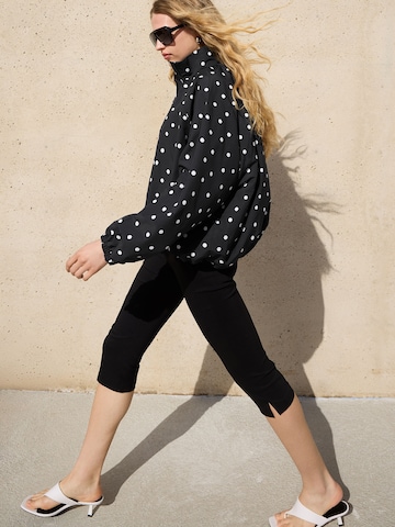 Bershka Átmeneti dzseki - fekete