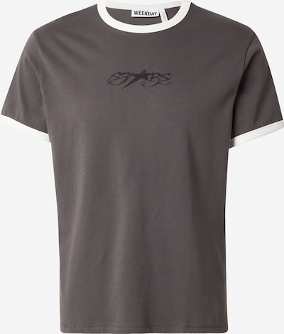 WEEKDAY Paita värissä harmaa / musta, Tuotenäkymä