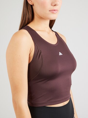 ADIDAS PERFORMANCE Sports Top in Brown