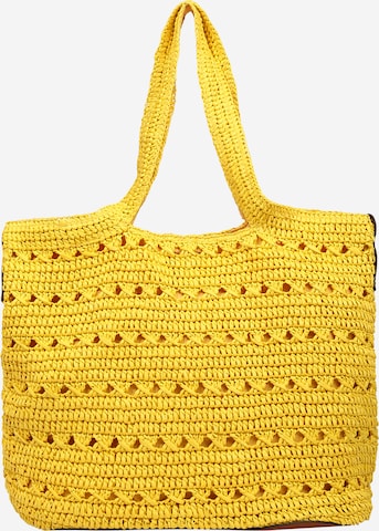 ESPRIT Nakupovalna torba 'Dora' | rumena barva: sprednja stran