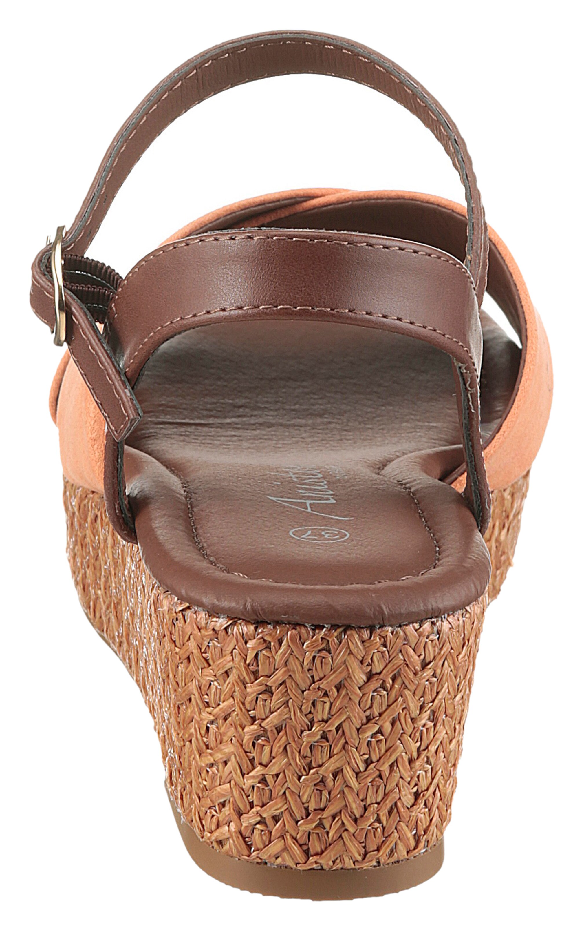 Aniston Sandals in Orange