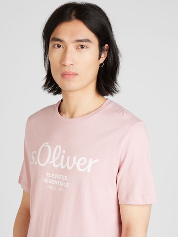 T-Shirt s.Oliver en rose