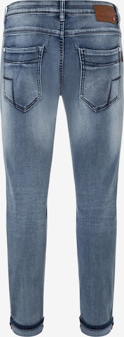 TIMEZONE Slimfit Jeans 'Scott' in Blauw