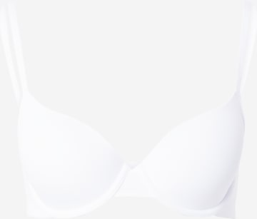 T-shirt Reggiseno di Dorina in bianco: frontale