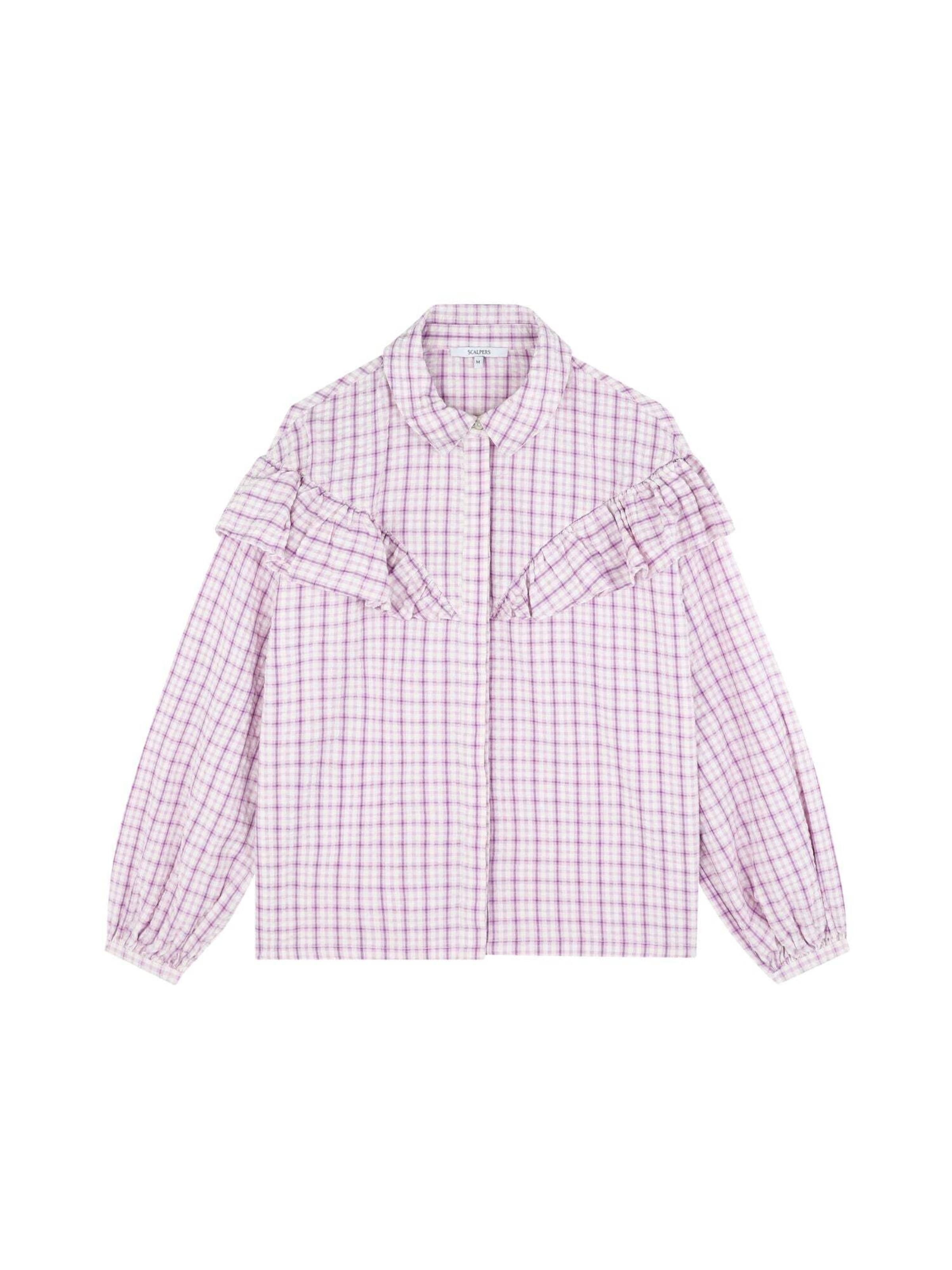 Scalpers Блузка в Лиловый: спереди