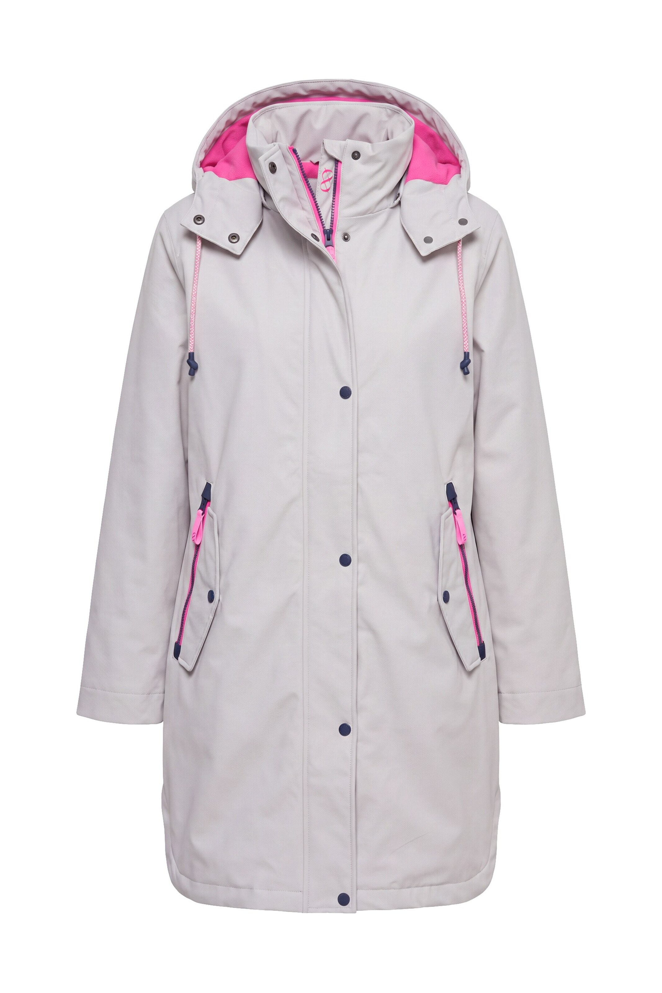 LAURASØN Jacke in Weiß: Vorderseite