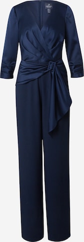 Adrianna Papell Jumpsuit in Blue: front
