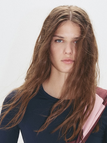 T-shirt Pull&Bear en bleu