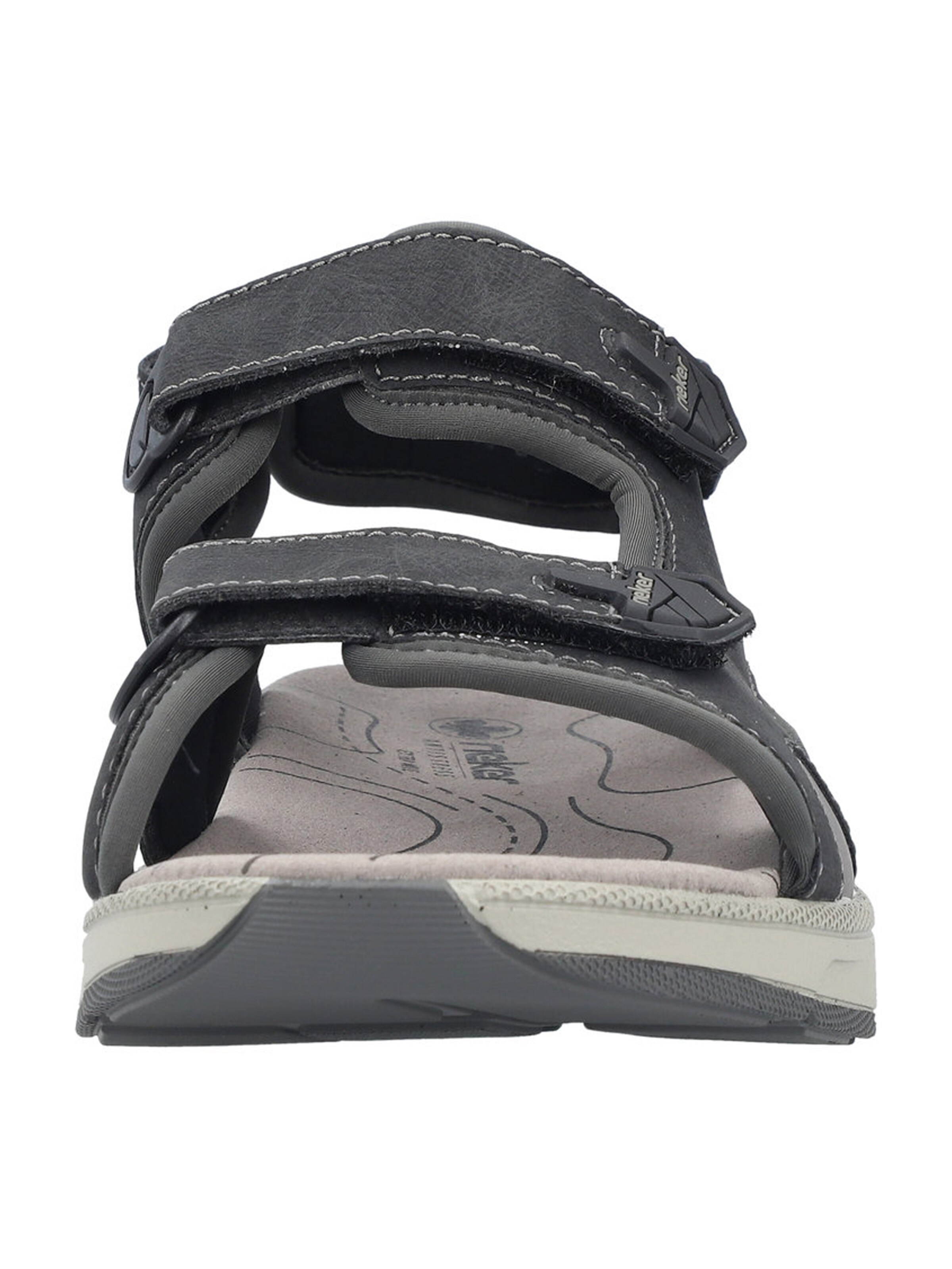 Rieker Trekingové sandály – šedá