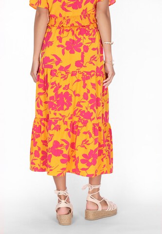 Jupe 'Fashion Look' IZIA en orange
