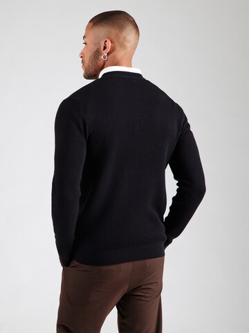 JACK & JONES Pullover 'JWHNOAH' in Schwarz: Rückseite