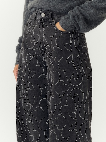 Wide Leg Jean 'BEA' YAS en gris