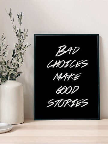 Liv Corday Image 'Bad Choices' in Black