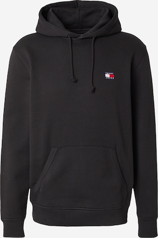Felpa di Tommy Jeans in nero: frontale