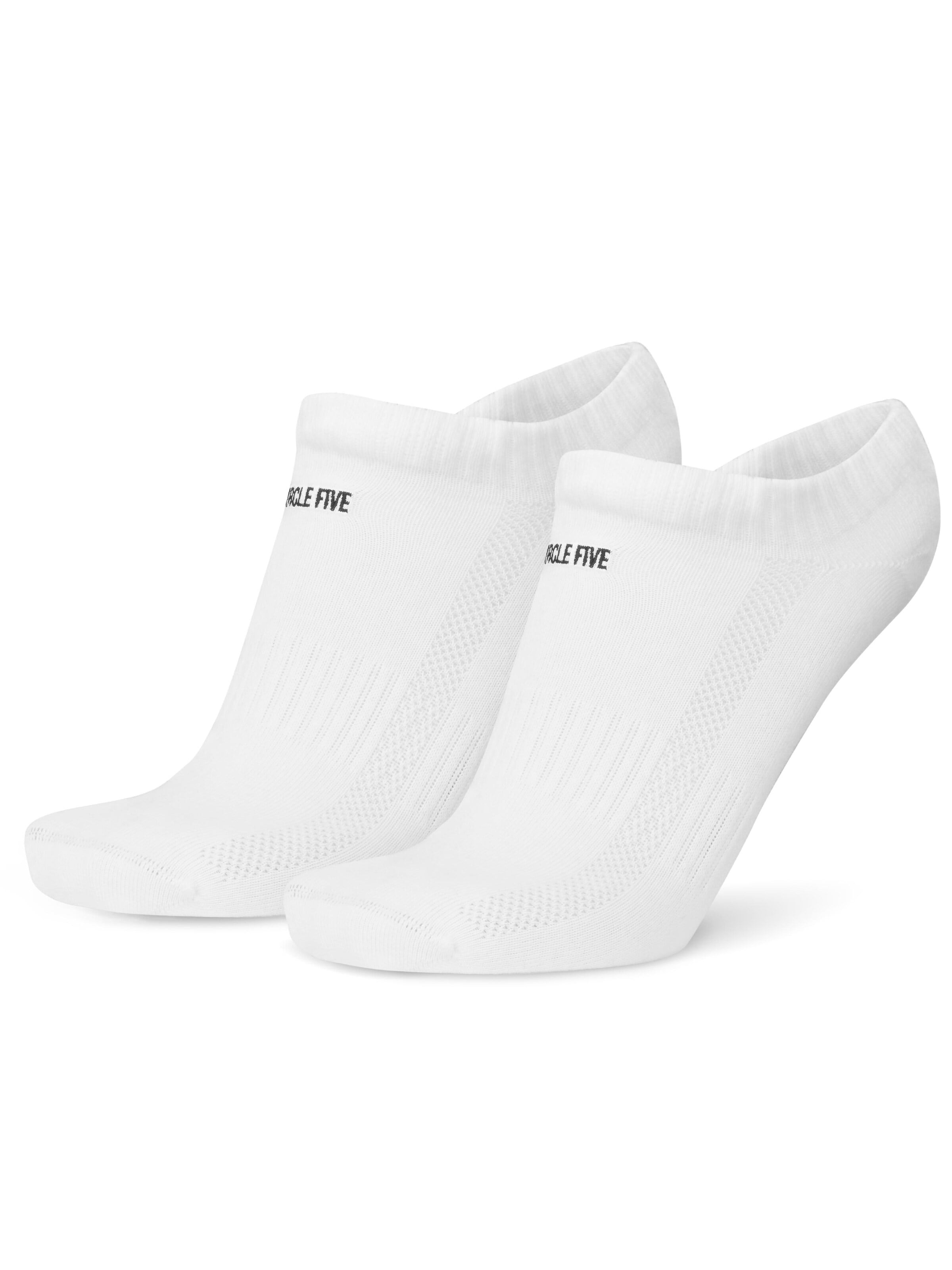 Circle Five Ankle socks '6 Paar Sneaker-Socken Silikongrip ohne verrutschen' in White
