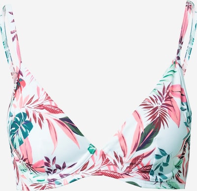 Sutien costum de baie 'Cuba' Hunkemöller pe verde deschis / lila / roz / alb, Vizualizare produs