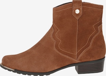 CAPRICE Stiefelette in Braun: Vorderseite