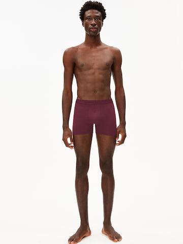 ARMEDANGELS Boxershort RICAARD in Rot