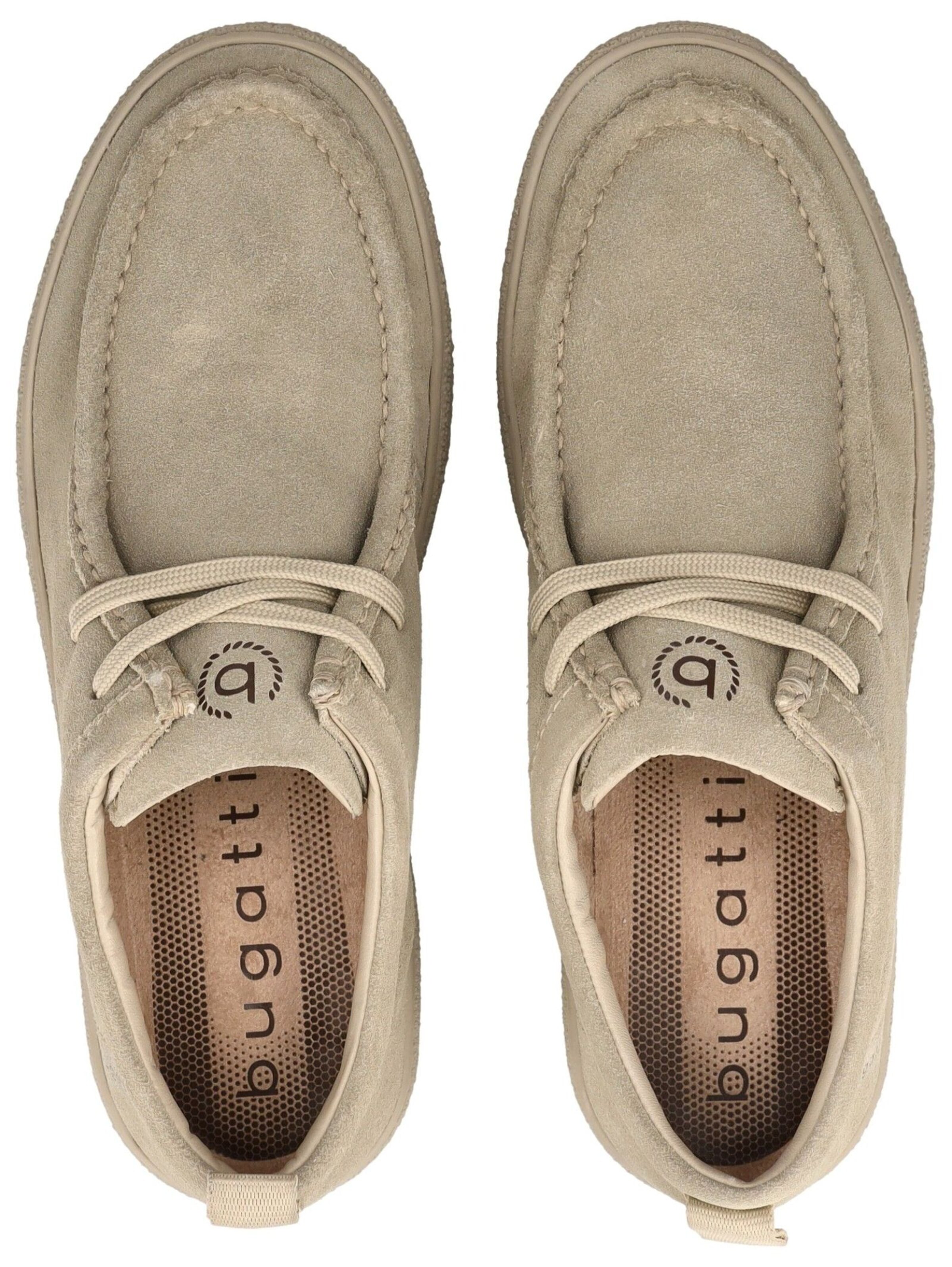 bugatti Lace-up shoe in Beige