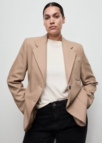 MANGO Blazer 'Natalie' in Brown: front