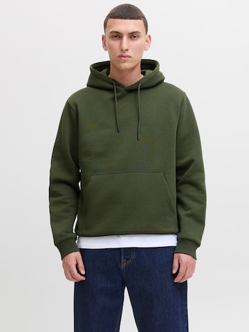 JACK & JONES - Sudadera 'JJEBRADLEY' en verde: frente